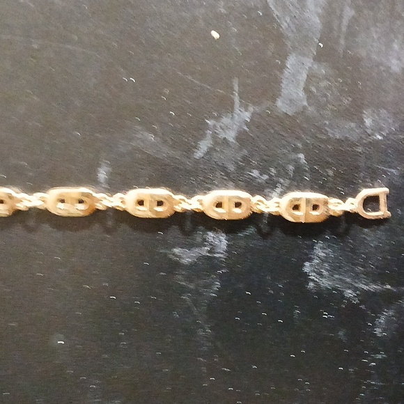 Authentic Christian Dior CD Initials  Gold Bracelet - Picture 4 of 5